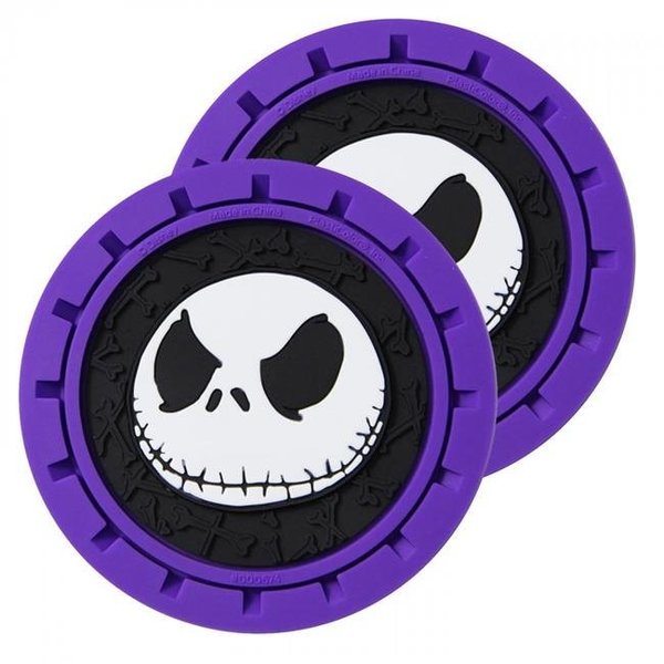 Nightmare Before Christmas Nightmare Before Christmas 808043 Nightmare Before Christmas Car Cup Holder Coaster - Pack of 2 808043